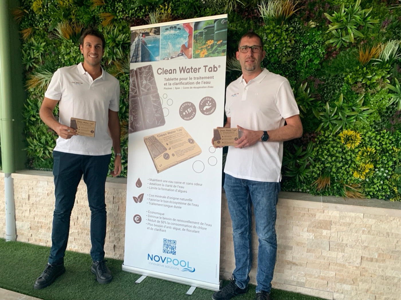 Edwin et Romain, fondateurs de Novpool